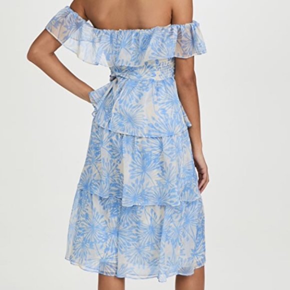 Amanda Uprichard Venezia Midi Dress - Picture 2 of 7